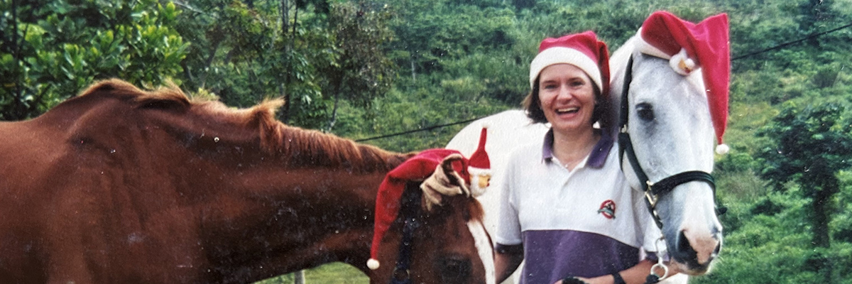 Katherine with Zimsis and Tex